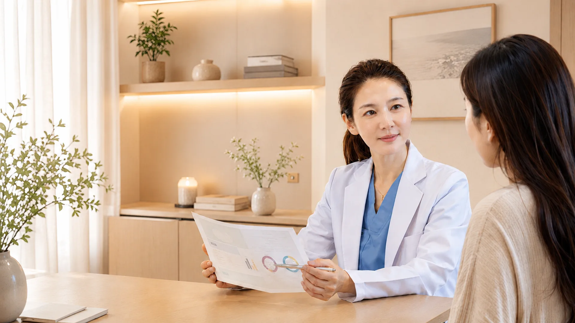 피부클리닉 진료 이미지
